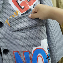 Load image into Gallery viewer, Graffiti Blazer Design