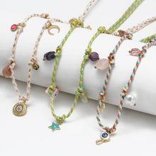 Load image into Gallery viewer, Lucky Eye Color Necklace Bohemian