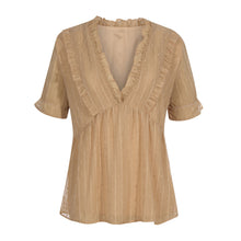Load image into Gallery viewer, Summer Ruffle Blouse 2025