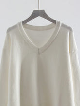 Load image into Gallery viewer, V Neck Oversized Sweaters