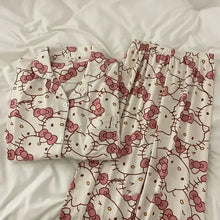 Load image into Gallery viewer, Anime Sanrio Short Pajamas Hello Kitty