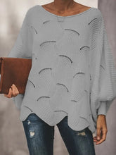 Load image into Gallery viewer, Long Sleeve Thin Crochet Sweaters for Woman Autumn New Women's Knitted