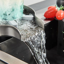 Load image into Gallery viewer, Kitchen Stainless Steel Glass Washer Wine Cup Tea Cup Milk Bottle Cleaning Rinser Automatic Glass Cup Washer High Pressure