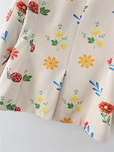 Load image into Gallery viewer, spring style Jacket floral