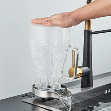 Load image into Gallery viewer, Kitchen Stainless Steel Glass Washer Wine Cup Tea Cup Milk Bottle Cleaning Rinser Automatic Glass Cup Washer High Pressure