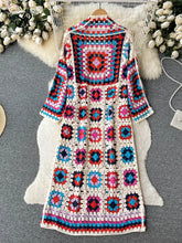 Load image into Gallery viewer, Boho , Bohemian , Vintage Long Cardigan