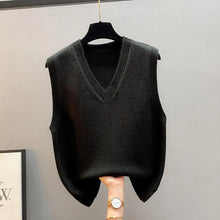 Load image into Gallery viewer, New Knitted Tank Top Coat Spring and Autumn Kam Shoulder