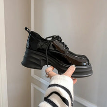 Load image into Gallery viewer, British Platform College Shoes