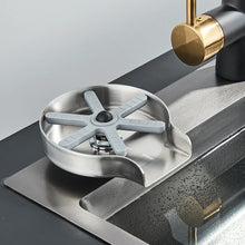 Load image into Gallery viewer, Kitchen Stainless Steel Glass Washer Wine Cup Tea Cup Milk Bottle Cleaning Rinser Automatic Glass Cup Washer High Pressure