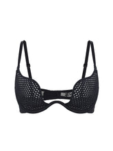 Load image into Gallery viewer, Sujetador espaciador Sexy en forma de U, ropa interior transpirable de malla fina con aros, lencería cómoda y elegante, bralette
