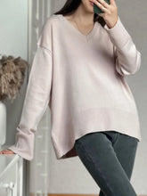 Load image into Gallery viewer, V Neck Oversized Sweaters