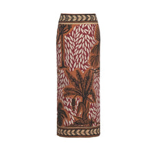 Load image into Gallery viewer, Floral Pirnted Hanging Neck Wrap Skirt Bohemia Bikini Set For Women Swim Suit Boho Beach Casual Sexy Three Pieces Sets Swimsuit