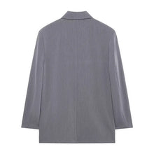 Load image into Gallery viewer, TRAF 2025 Straight Blazer for Women Loose Office Blazer Women Long Sleeve Casual Blazer Woman Outerwears New Coats and Jackets