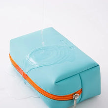 Load image into Gallery viewer, Women Waterproof Cosmetic Bag PU Cute Candy Colors Travel Makeup Bags Woman Portable Make Up Toiletry Storage Bag Organizer Box