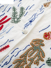 Load image into Gallery viewer, Floral Embroidery Shirt Dress