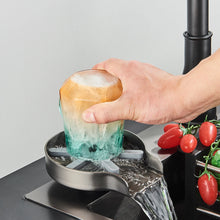 Load image into Gallery viewer, Kitchen Stainless Steel Glass Washer Wine Cup Tea Cup Milk Bottle Cleaning Rinser Automatic Glass Cup Washer High Pressure