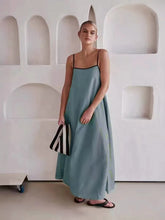 Load image into Gallery viewer, Sexy Sleeveless Long Dresse Chic Maxi Dress Street Maxi vestido