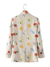 Load image into Gallery viewer, spring style Jacket floral