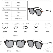 Load image into Gallery viewer, Retro Double Pilot Sunglasses