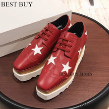 Load image into Gallery viewer, Casual Solid wedge Shoes Loafers Platforms loafers Oxfords 35-41