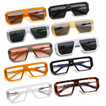 Load image into Gallery viewer, Retro Polygon Square Sunglasses Women Fashion Jelly Color Eyewear Shades UV400 Brand Designer Men Trending Sun Glasses