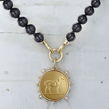 Load image into Gallery viewer, Floating Pearl Lariat Necklace