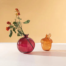 Load image into Gallery viewer, Glass Flower Vase Creative Plant Bottle Modern Transparent Art Flower Vases Home Desktop Decor Vaso Para Planta Home Decor Items