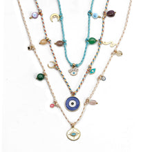 Load image into Gallery viewer, Lucky Eye Color Necklace Bohemian