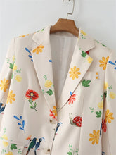 Load image into Gallery viewer, spring style Jacket floral