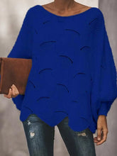 Load image into Gallery viewer, Long Sleeve Thin Crochet Sweaters for Woman Autumn New Women's Knitted