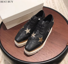 Load image into Gallery viewer, Casual Solid wedge Shoes Loafers Platforms loafers Oxfords 35-41