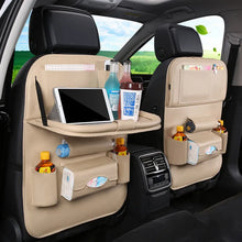 Load image into Gallery viewer, Car Storage Organizer Foldable Table Tray Travel Storage Bag Auto Accessories