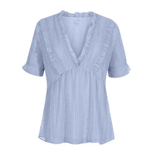 Load image into Gallery viewer, Summer Ruffle Blouse 2025