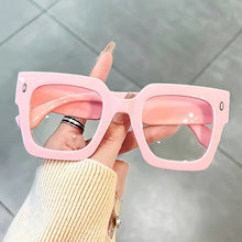 Load image into Gallery viewer, Vintage Glasses Square Full Rim Spectacles Unisex, Anti-Reflective Coating, Fashionable Transparent Lenses, Daily Wear Eyewear