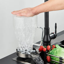 Load image into Gallery viewer, Kitchen Stainless Steel Glass Washer Wine Cup Tea Cup Milk Bottle Cleaning Rinser Automatic Glass Cup Washer High Pressure