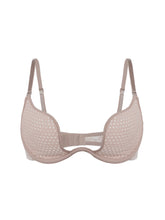 Load image into Gallery viewer, Sujetador espaciador Sexy en forma de U, ropa interior transpirable de malla fina con aros, lencería cómoda y elegante, bralette