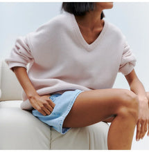 Load image into Gallery viewer, V Neck Oversized Sweaters