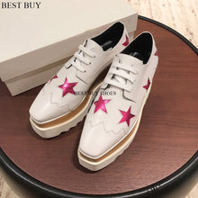 Load image into Gallery viewer, Casual Solid wedge Shoes Loafers Platforms loafers Oxfords 35-41