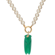 Load image into Gallery viewer, Floating Pearl Lariat Necklace