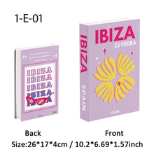 Load image into Gallery viewer, Palm Capri Ibiza Miami Tulum Fake Book Storage Box Travel Series Colorful Decorative Coffee Table Books Shooting Prop Home Decor