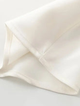 Load image into Gallery viewer, XNWMNZ Women's Fashion 2024 Contrast Satin Midi dress Women Retro Round Neck Sleeveless Versatile Female Midi Dresses