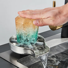 Load image into Gallery viewer, Kitchen Stainless Steel Glass Washer Wine Cup Tea Cup Milk Bottle Cleaning Rinser Automatic Glass Cup Washer High Pressure