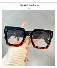 Load image into Gallery viewer, Vintage Glasses Square Full Rim Spectacles Unisex, Anti-Reflective Coating, Fashionable Transparent Lenses, Daily Wear Eyewear