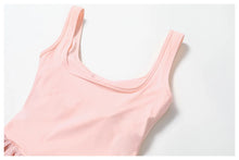 Load image into Gallery viewer, Women Yoga Jumpsuit Set Sexy Dance Ballet Dress Gym Push up Running Tennis Sports