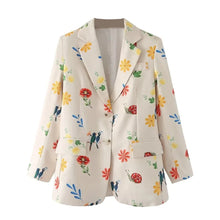 Load image into Gallery viewer, spring style Jacket floral