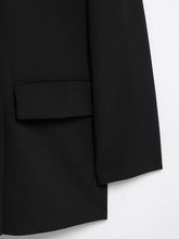 Load image into Gallery viewer, TRAF 2025 Straight Blazer for Women Loose Office Blazer Women Long Sleeve Casual Blazer Woman Outerwears New Coats and Jackets