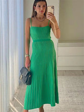 Load image into Gallery viewer, Ribbed Maxi Dress For Women