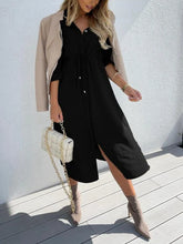 Load image into Gallery viewer, New Classic Fashion Solid Color Dress