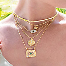 Load image into Gallery viewer, Vintage Round Necklace Tribal Boho Ethnic Coins