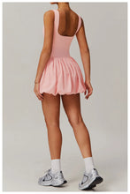 Load image into Gallery viewer, Women Yoga Jumpsuit Set Sexy Dance Ballet Dress Gym Push up Running Tennis Sports